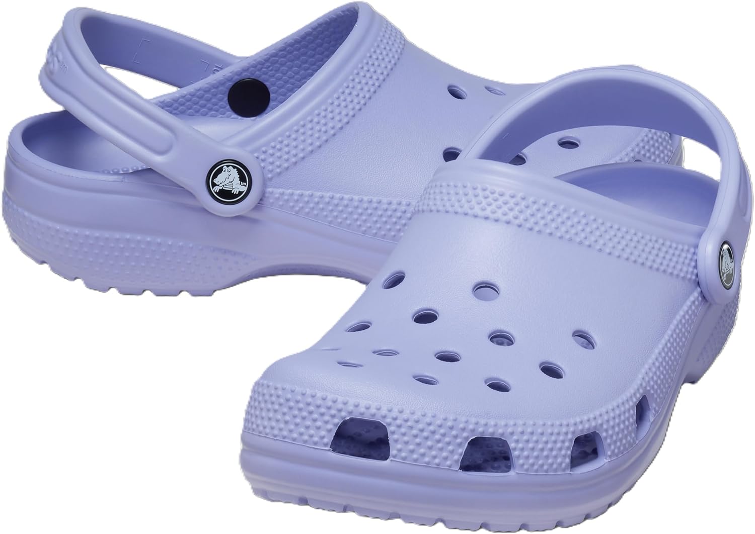 Классические сабо Crocs унисекс для взрослых, фиолетовый — фото 2
