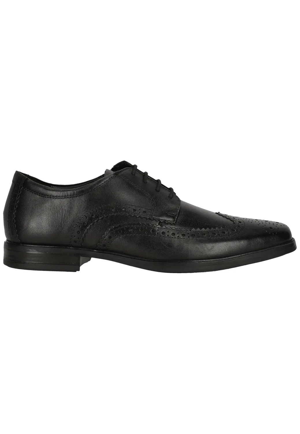 Снуршузы Howard Wing, кожаные, Clarks, черная кожа — фото 4