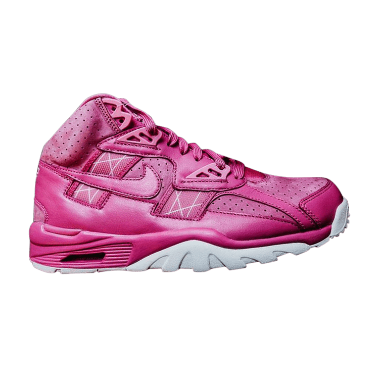 

Кроссовки Nike SRcares x Air Trainer SC High QS 'Pink Fire', розовый