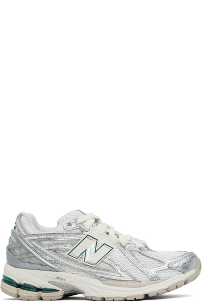

Белые и серебристые кроссовки 1906R New Balance