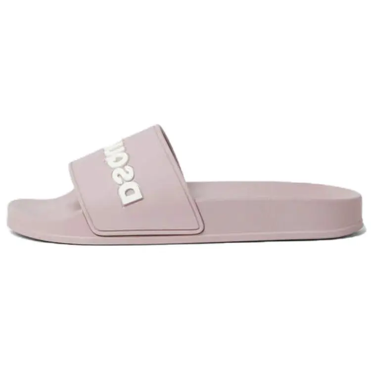 DSQUARED 2 Женские шлепанцы с тисненым логотипом Dsquared2