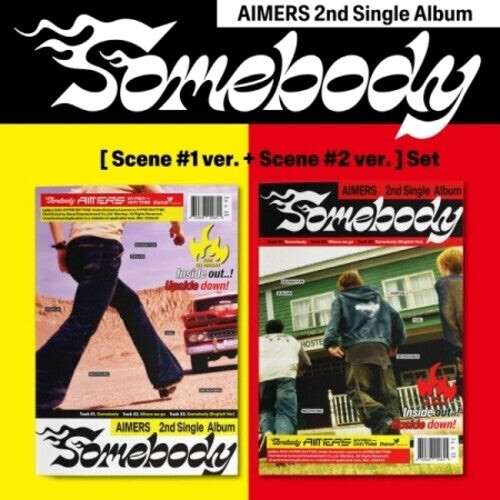 

CD диск Aimers: Somebody - incl. 72pg Photobook, Poster, 4 Stickers, Polaroid, Photocard + Postcard