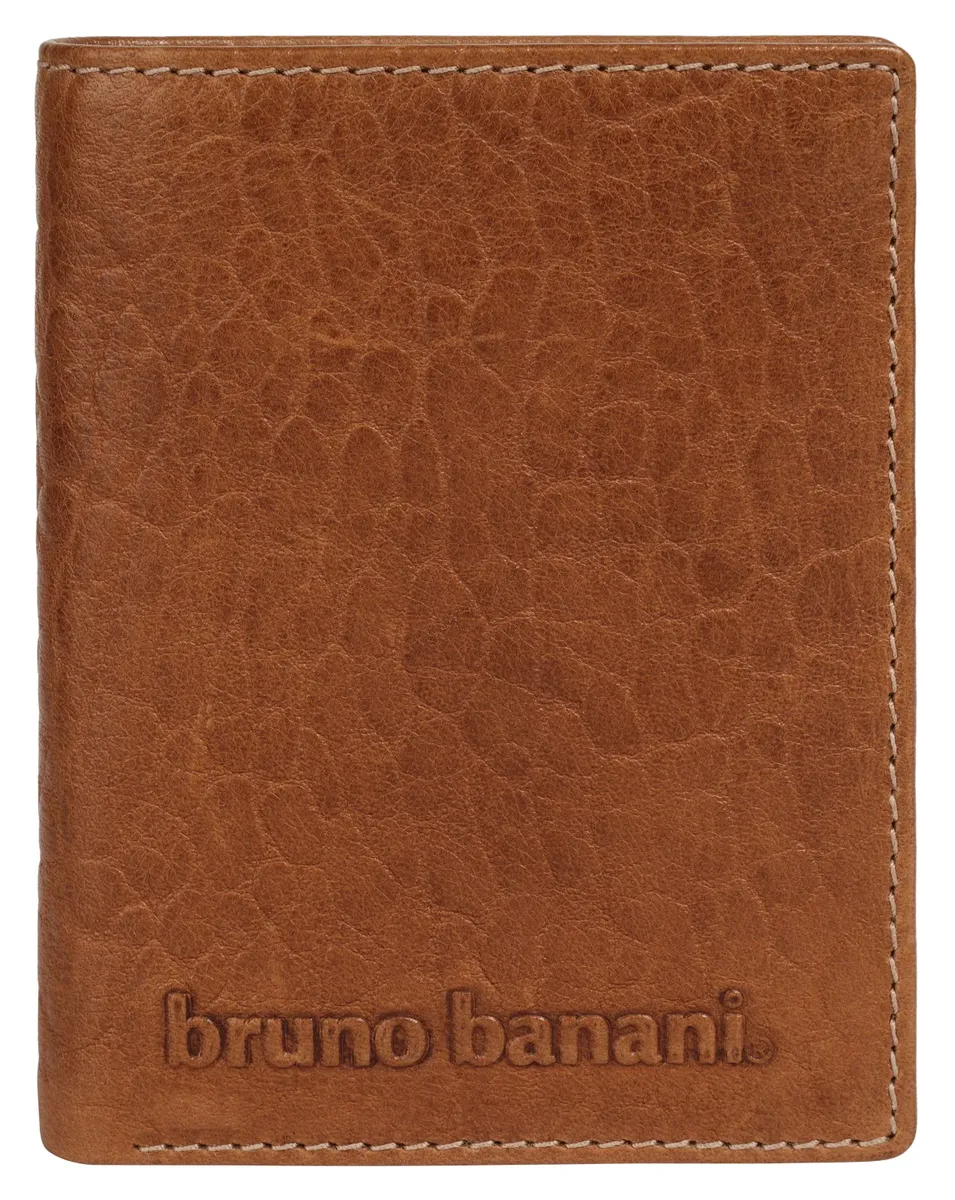 

Кошелек Bruno Banani, натуральная кожа, цвет Cognac