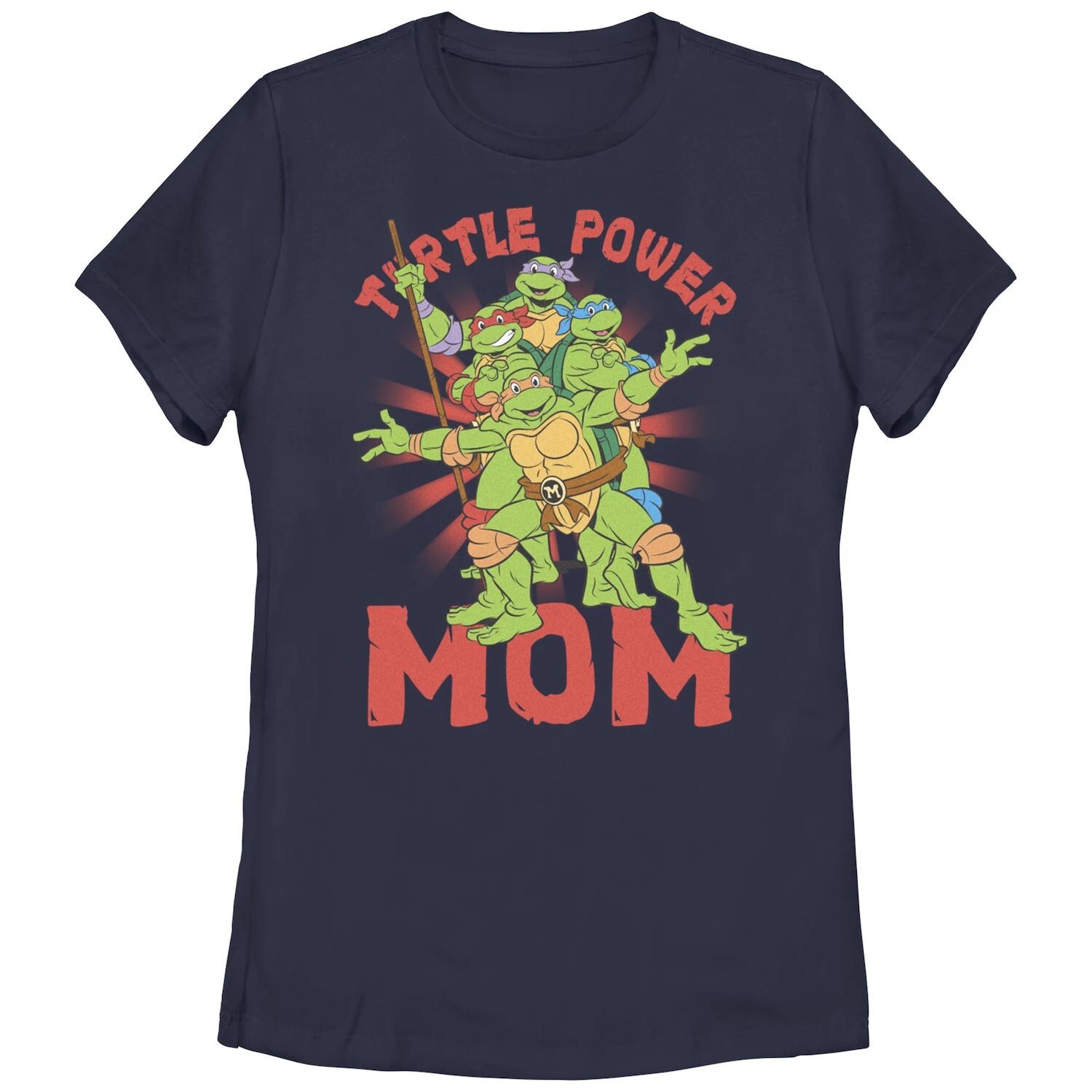 

Детская футболка с рисунком Teenage Mutant Ninja Turtles Turtle Power Mom с рисунком Licensed Character