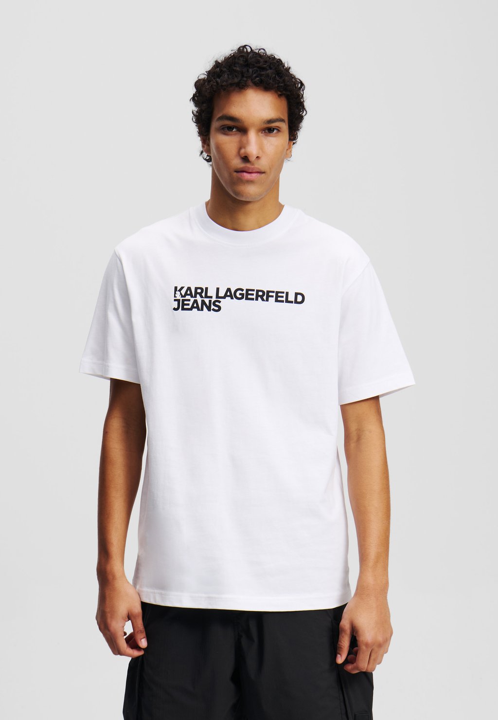 

Футболка с принтом ESSENTIAL TEE Karl Lagerfeld Jeans, белый