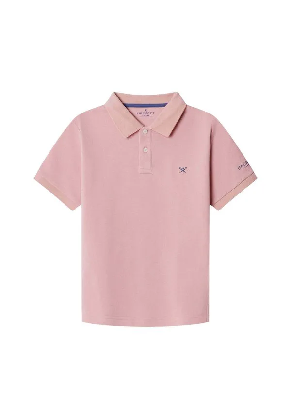 Футболка-Поло с небольшим логотипом Hackett London, Washed Pink