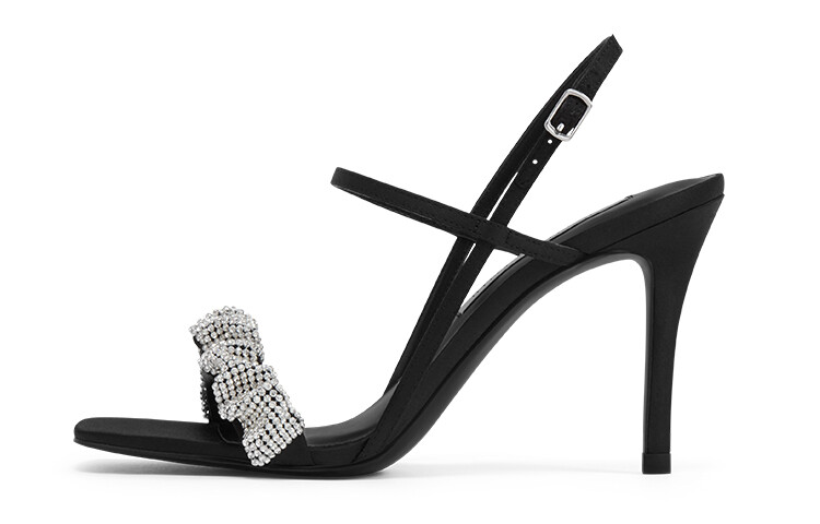 Слайд женский черный Charles&Keith