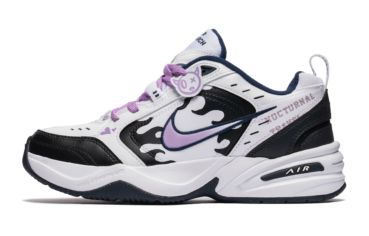 

Кроссовки Nike Air Monarch 4 Chunky Sneakers Unisex Low-Top Black, Черный, Кроссовки Nike Air Monarch 4 Chunky Sneakers Unisex Low-Top Black