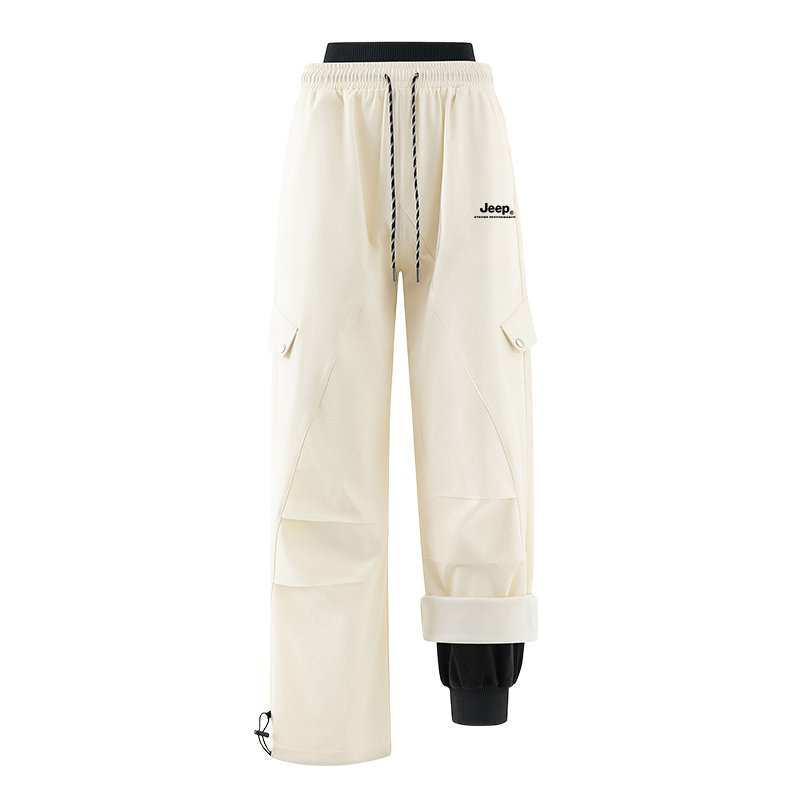 

Повседневные брюки Unisex Moderate Straight Fit Jeep, оранжевый