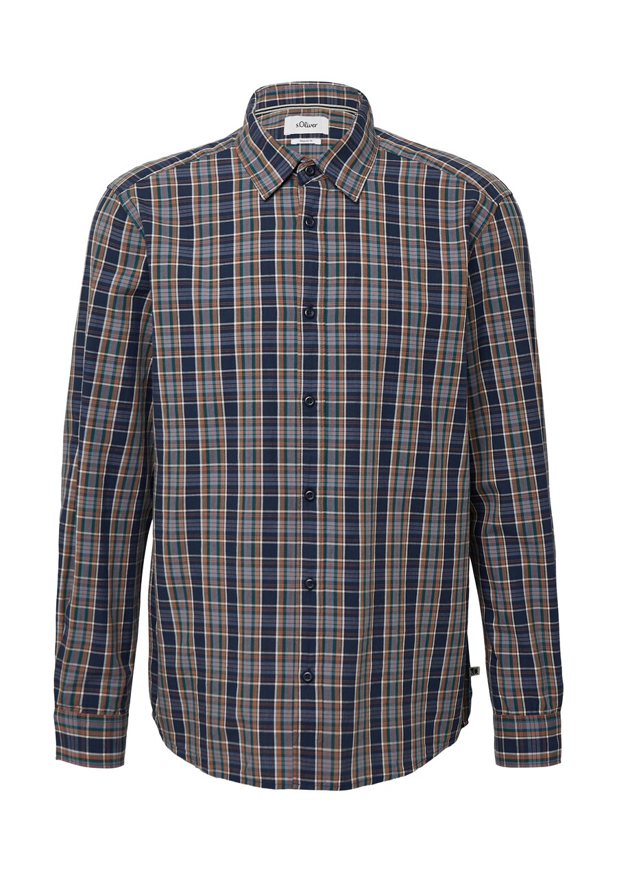 

Рубашка на пуговицах классического кроя s.Oliver, Mixed colors