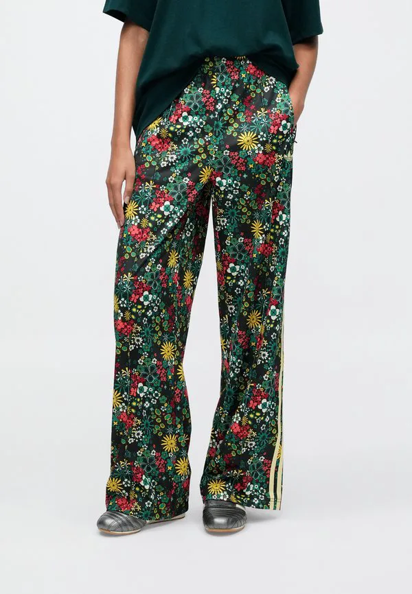 Свободные спортивные штаны firebird liberty Adidas Originals, Black/Bold Green/Collegiate Green/Yellow — фото 4