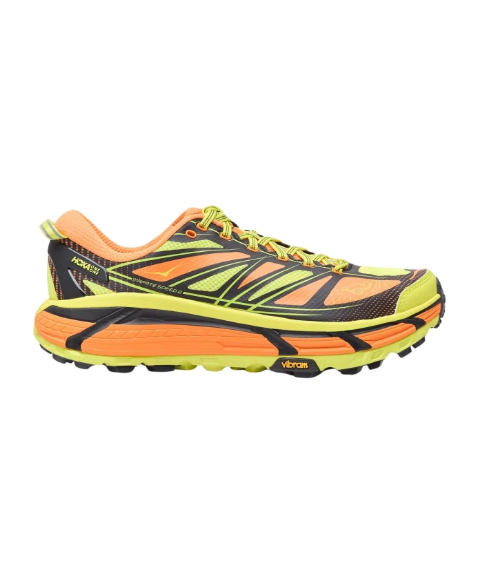 

Утепленные кроссовки на подошве Vibram Hoka One One, оранжевый
