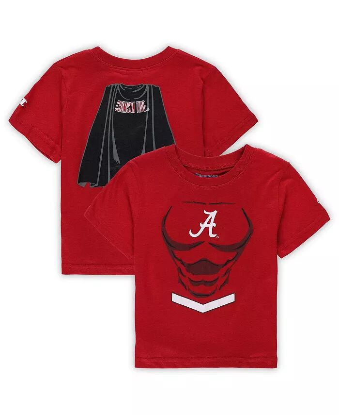

Футболка Crimson Alabama Crimson Tide Super Hero для мальчиков и девочек Champion