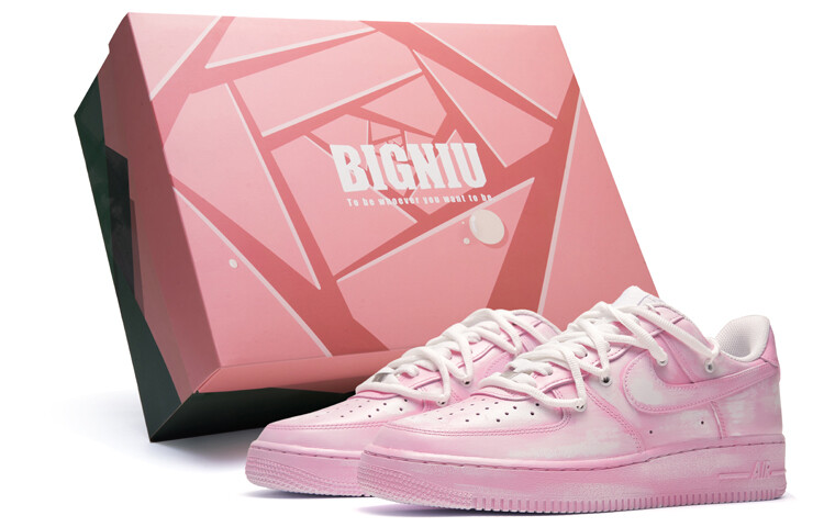

Кроссовки Nike Air Force 1 Skateboard Shoes Men Low-Top Fuchsia/White