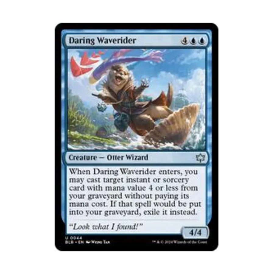 

CCG Дэринг Вейверидер (U), MTG - Bloomburrow