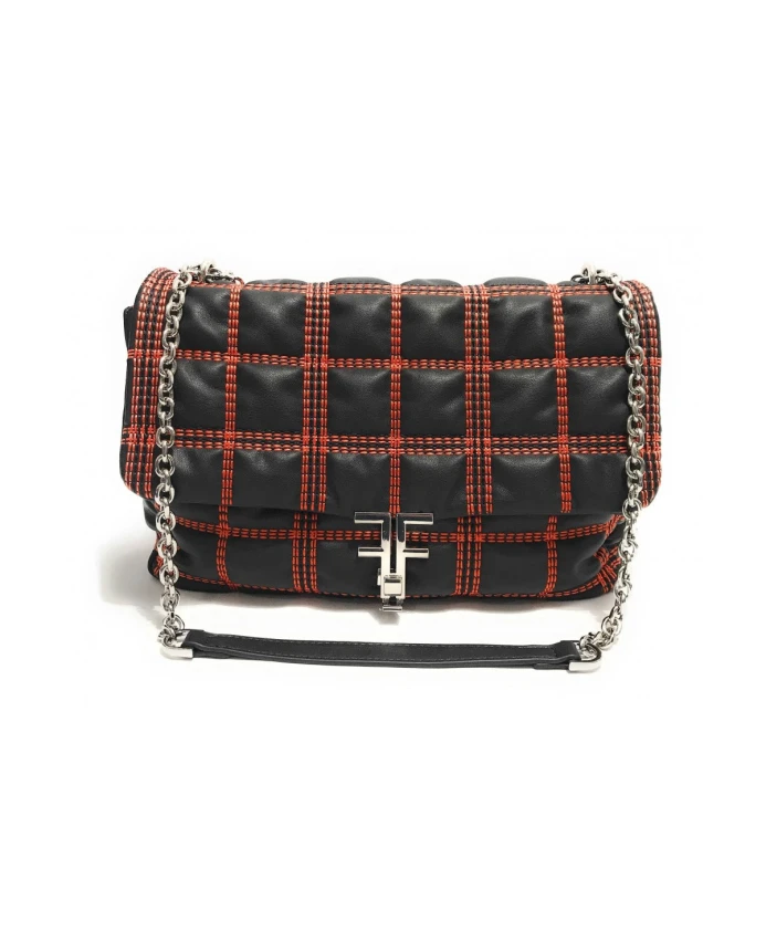 

Мягкая оранжевая сумка через плечо Fracomina, мультиколор