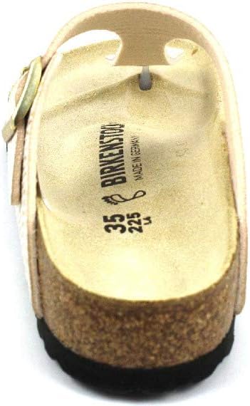Сандалии Birkenstock Gizeh Essentials EVA унисекс, золотой — фото 3