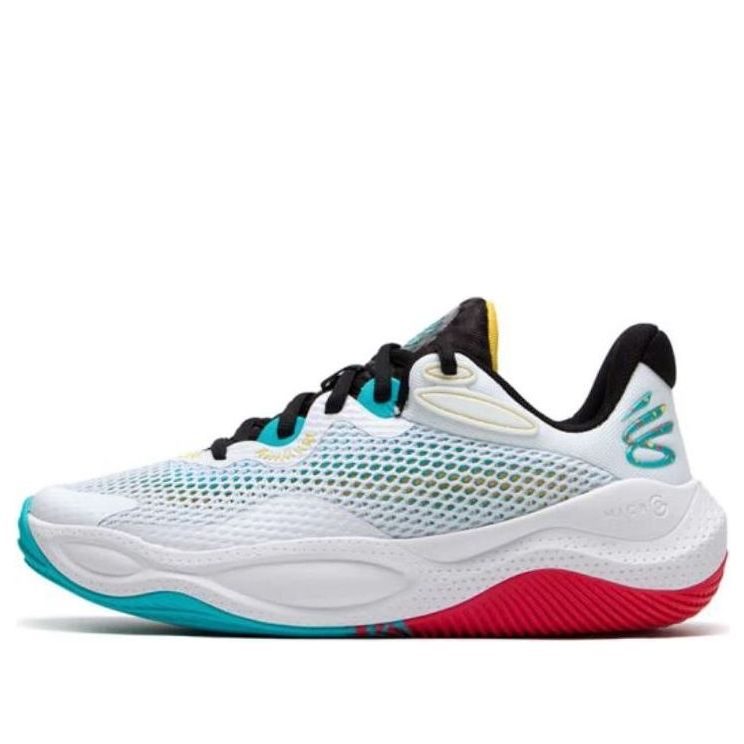 

Кроссовки Under Armour Curry Splash 24 AP 'White Teal Red', белый