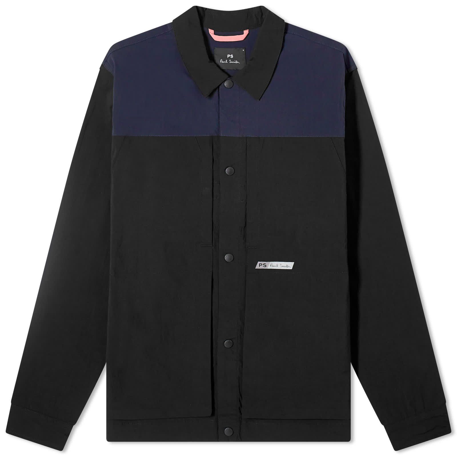 

Куртка Paul Smith Panel Overshirt, черный