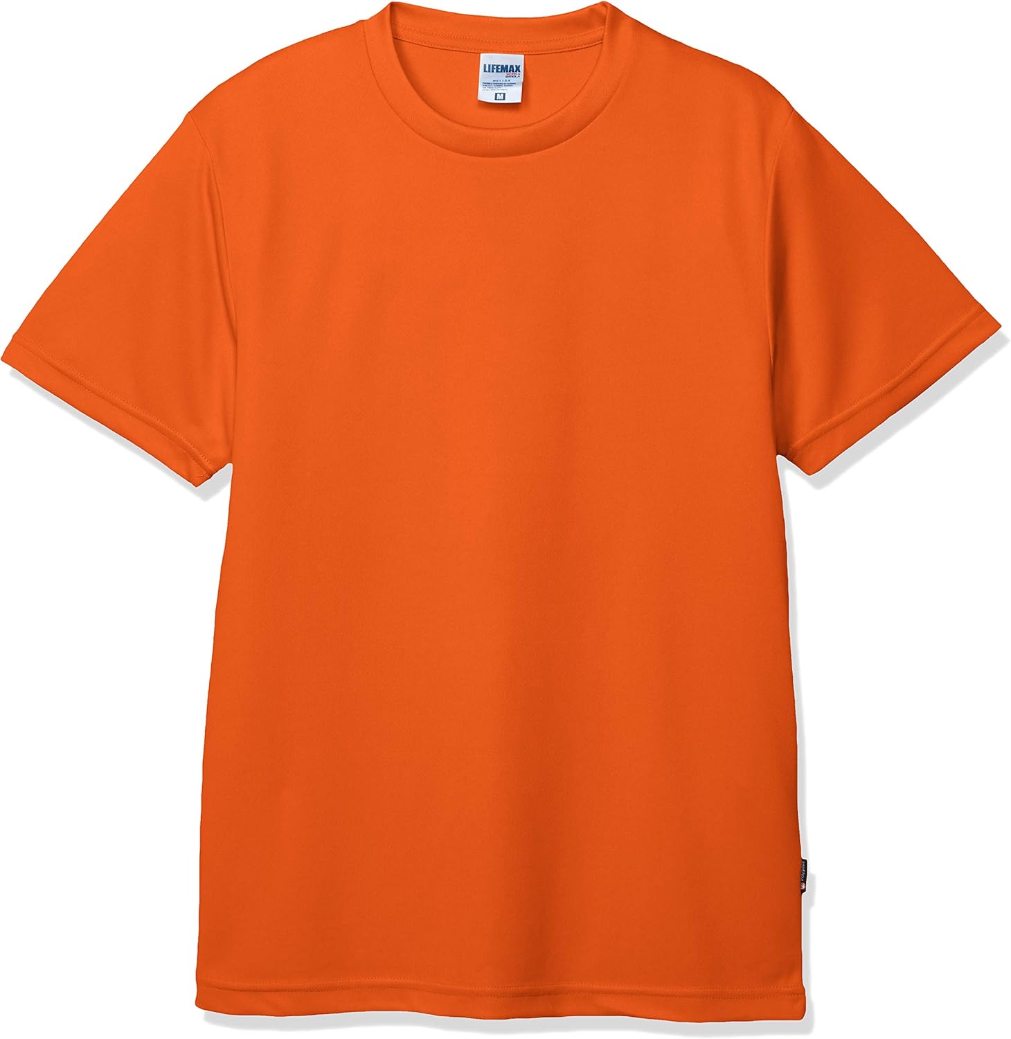 

Футболка LIFEMAX унисекс для взрослых (обработка полизином для предотвращения запаха пота), оранжевый