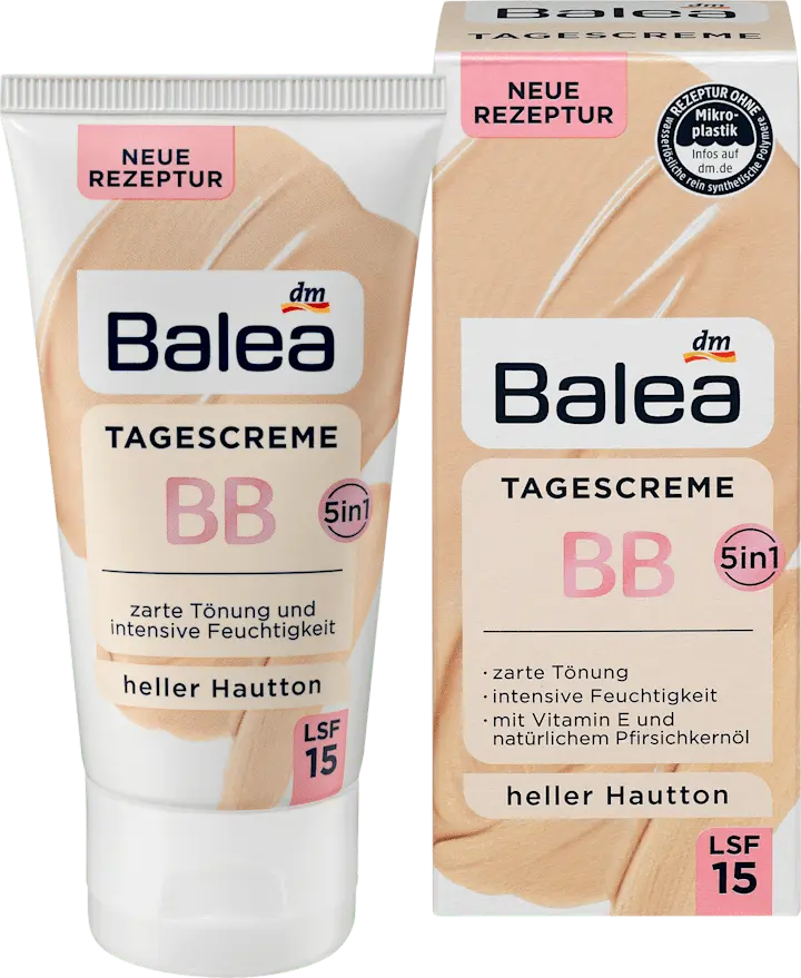 

Дневной крем Balea Tagescreme BB Creme Heller Hautton LSF 15, 50 ml