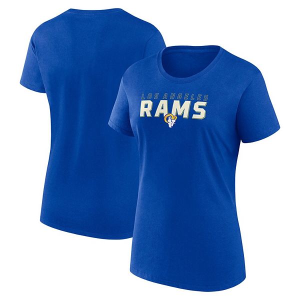 

Женская футболка Los Angeles Rams с логотипом Unbranded