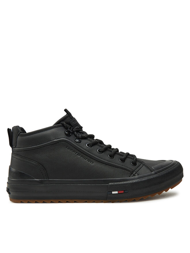 

Кроссовки Tommy Hilfiger Th Hi Vulc Cleat Lth FM0FM05313, черный