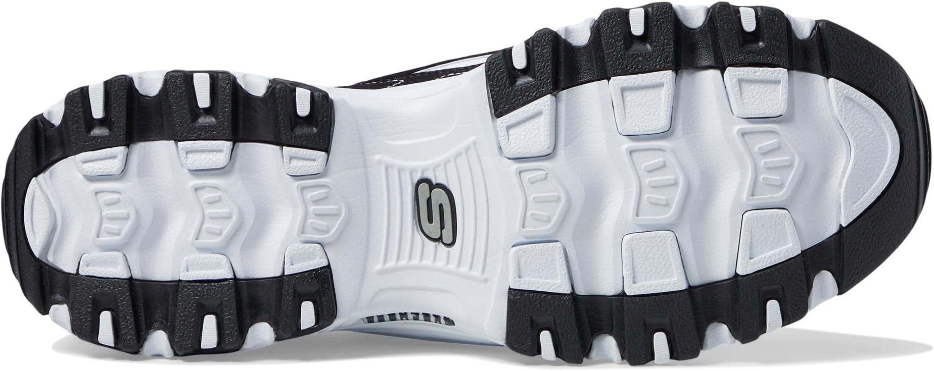 Кроссовки SKECHERS Hands Free Slip-Ins D'Lites New Classic, цвет Black/White — фото 3