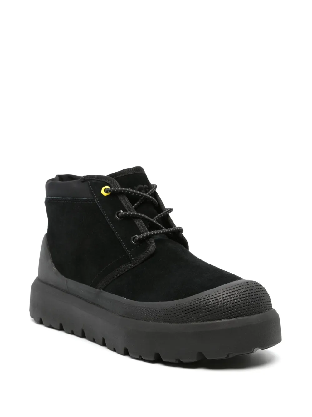 Мужские ботинки UGG Neumel Weather Hybrid замшевые с резиновой подошвой, черный — фото 2