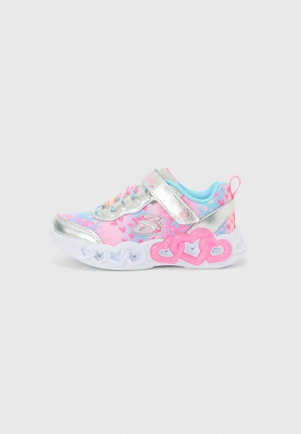 Кроссовки infinite heart lights Skechers, Silver-Coloured/Multi-Coloured