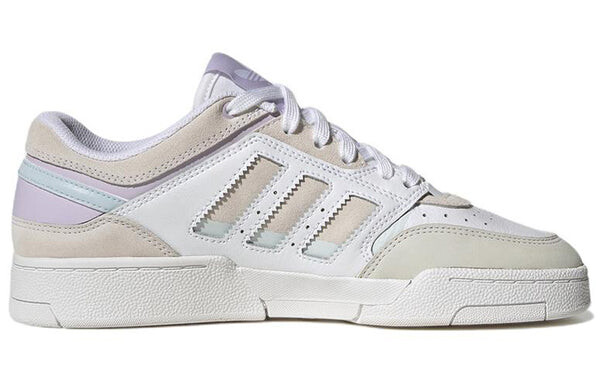 Кроссовки (WMNS) adidas Originals Drop Step Low 'White Purple', белый — фото 2
