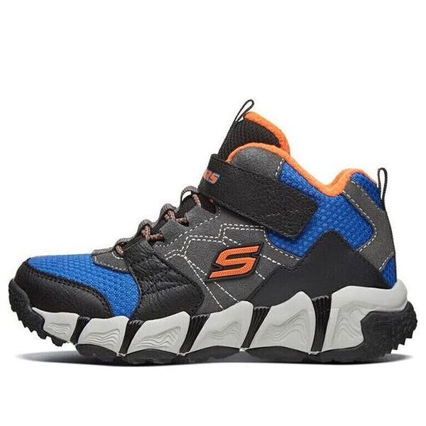 

Кроссовки dlites velocitrek shoes 'grey black blue' Skechers, серый