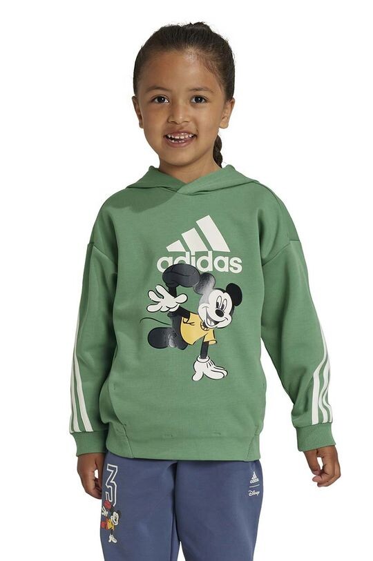 

Детская толстовка LK DY MM SWT adidas, зеленый