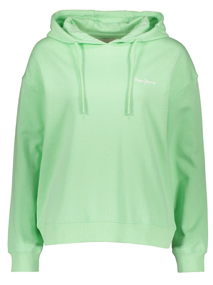 

Толстовка с капюшоном Pepe Jeans, зеленый