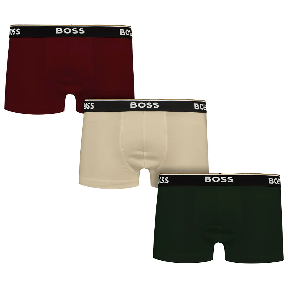 

Трусы-боксеры BOSS Power 10260726 3 units, разноцветный