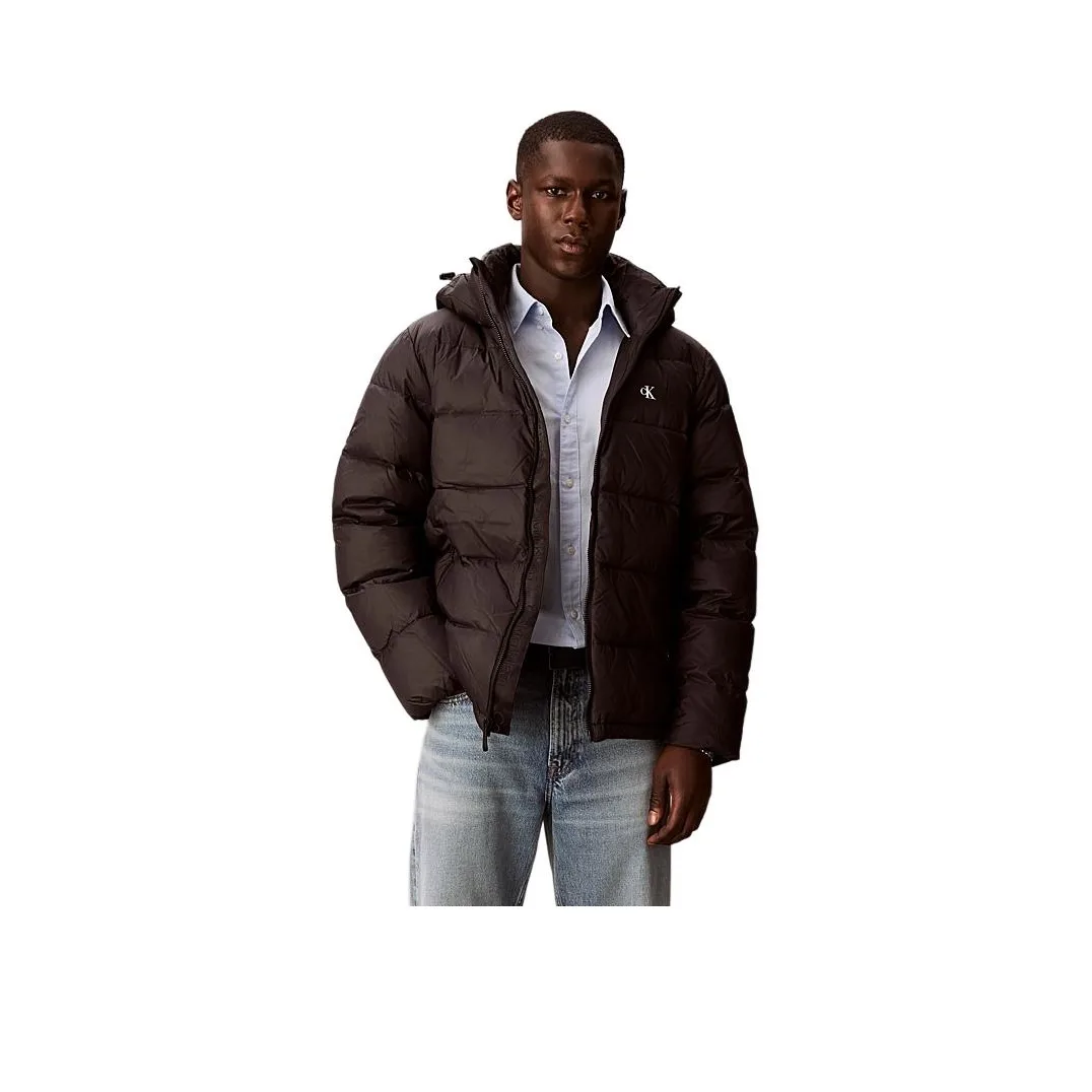 Худи на молнии Calvin Klein, ub1-черный