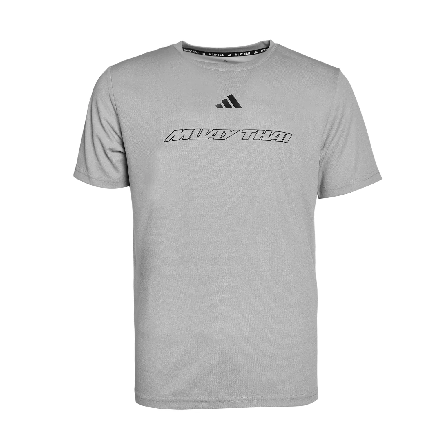 Футболка с коротким рукавом unisex Adidas, Grey/Black