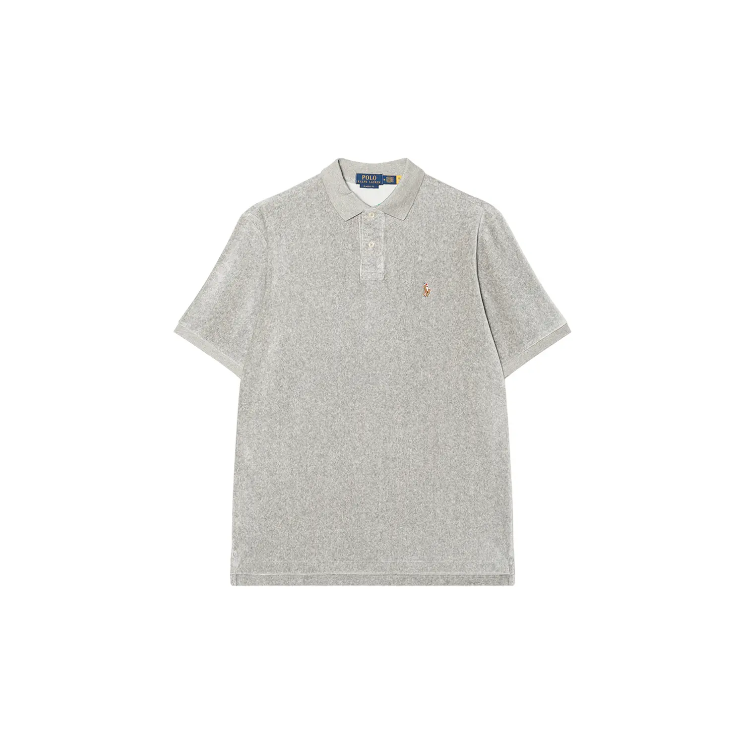 

Поло с коротким рукавом Polo Ralph Lauren, серый