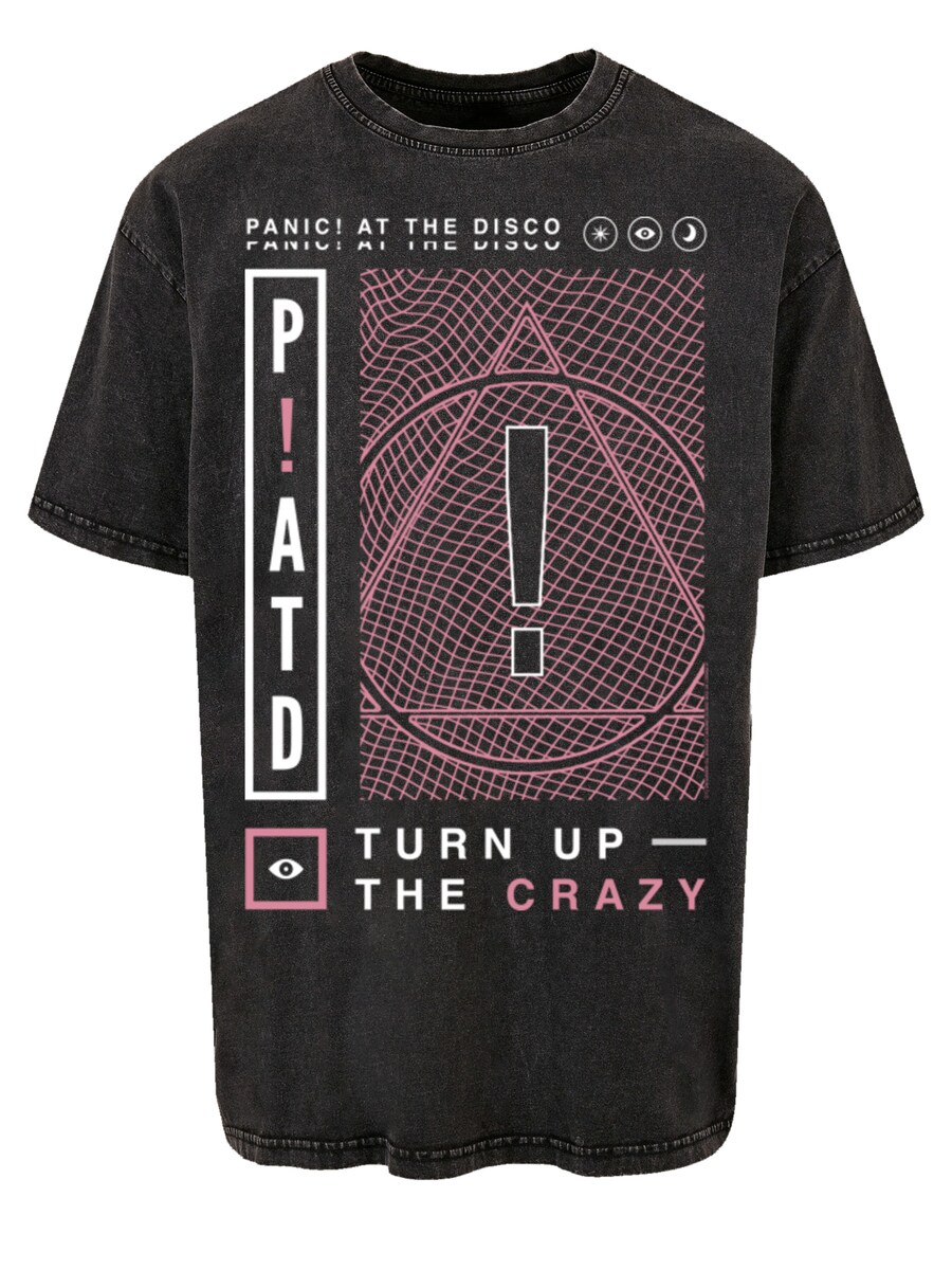 

Рубашка F4NT4STIC Panic At The Disco Turn Up The Crazy, черный