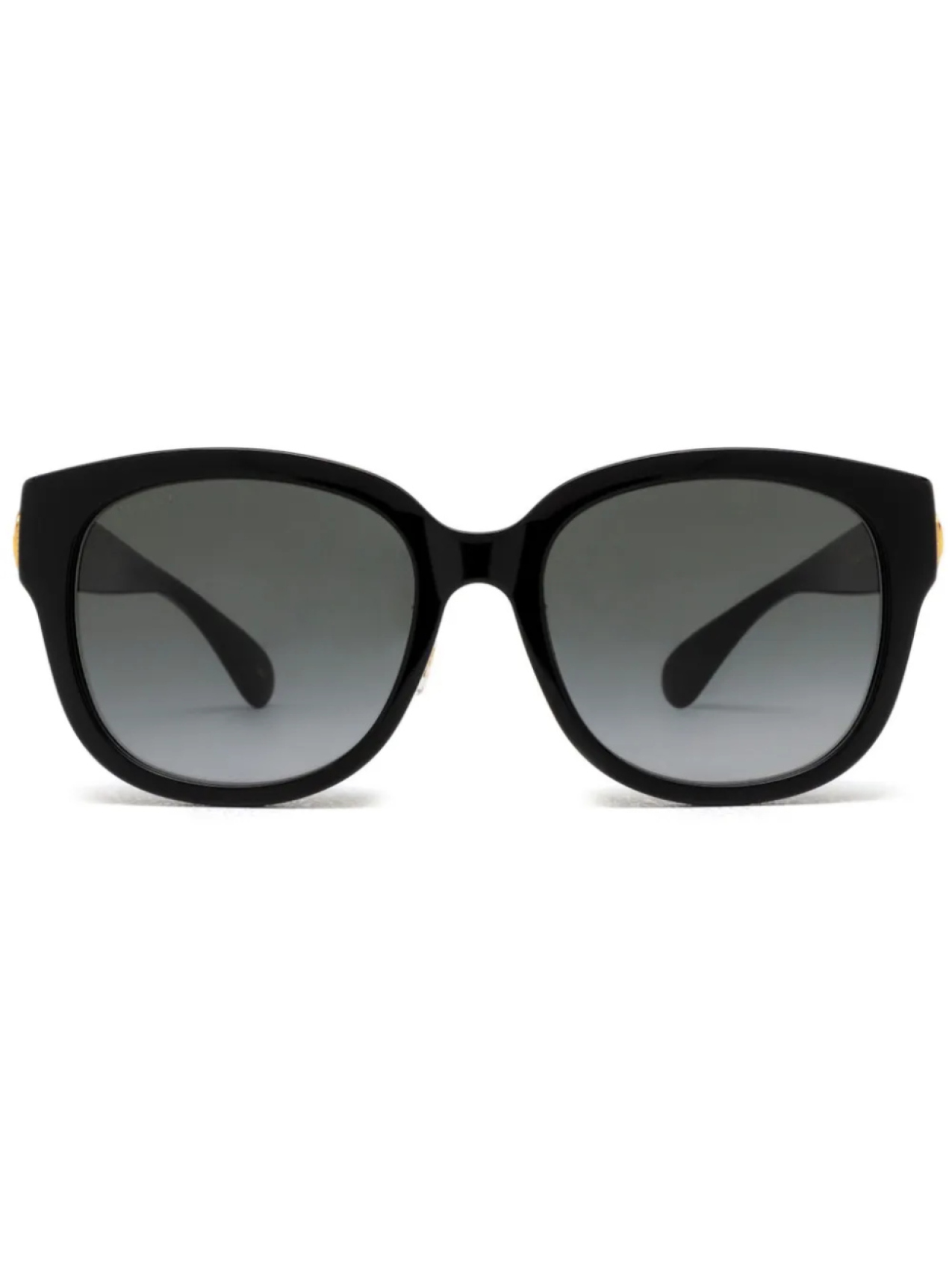 

Gucci Eyewear солнцезащитные очки в круглой оправе с логотипом, черный