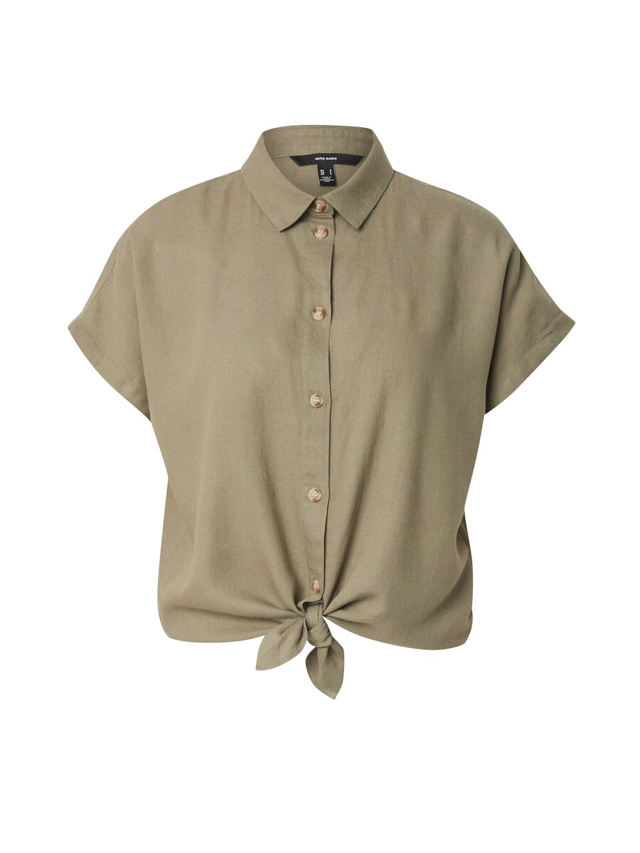 

Блуза VERO MODA VMTHEA, оливковый