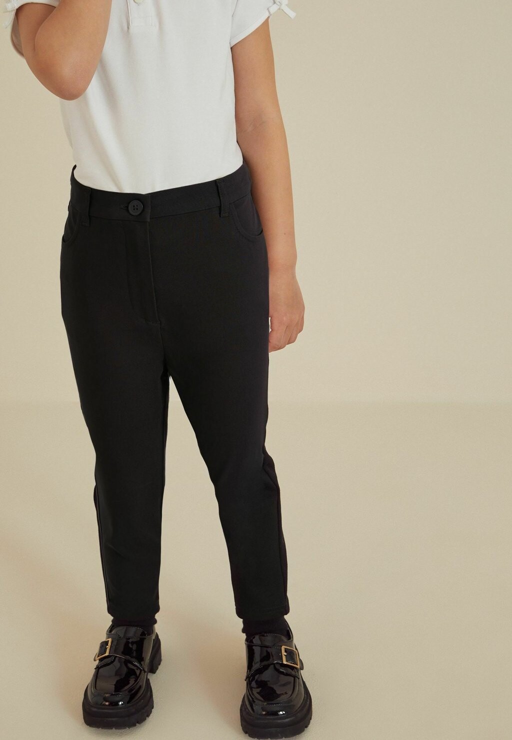 

Брюки Stretch High Waist Next, цвет long black