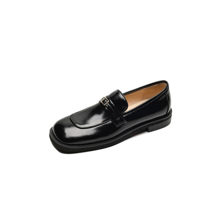 

Лоферы женские Quicheshoes, черный/белый