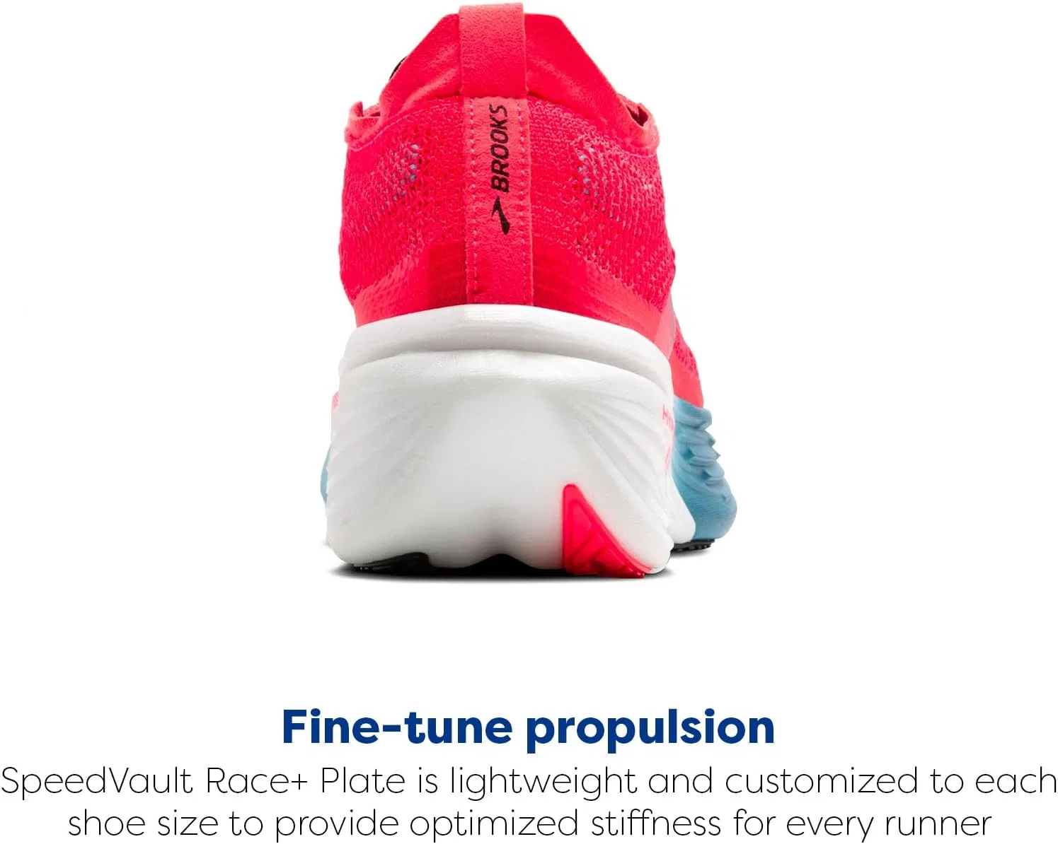 Мужские кроссовки Brooks Hyperion Elite 4, Diva Pink Crystal Seas Black — фото 3