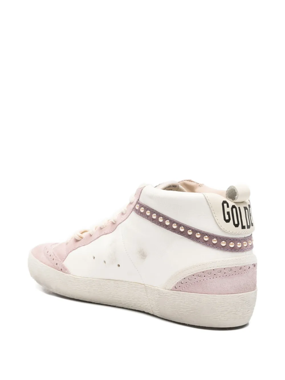 Кроссовки Mid Star Classic Golden Goose, бежевый — фото 3