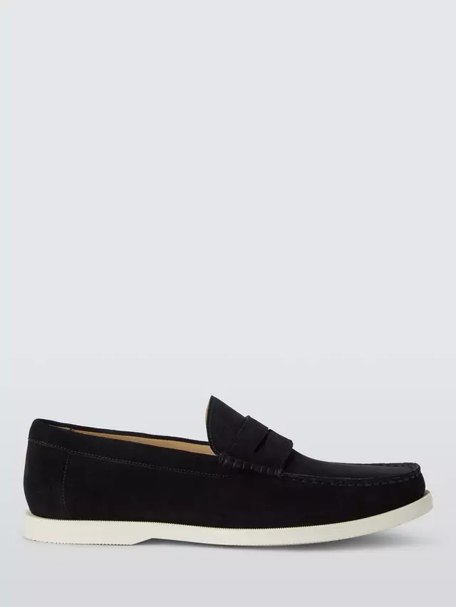 

Лоферы John Lewis Easy Suede, темно-синий