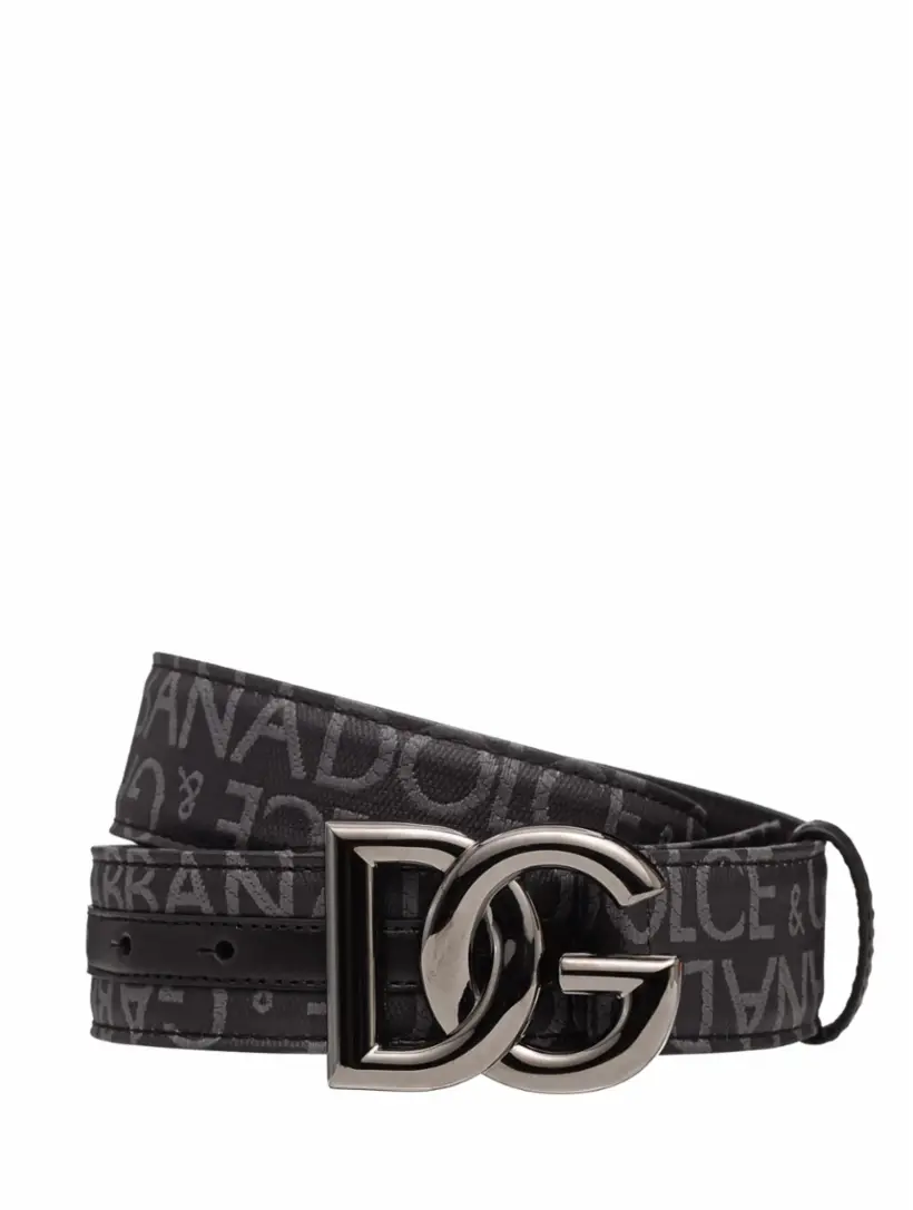

Жаккардовый ремень DG Dolce&Gabbana, мультиколор
