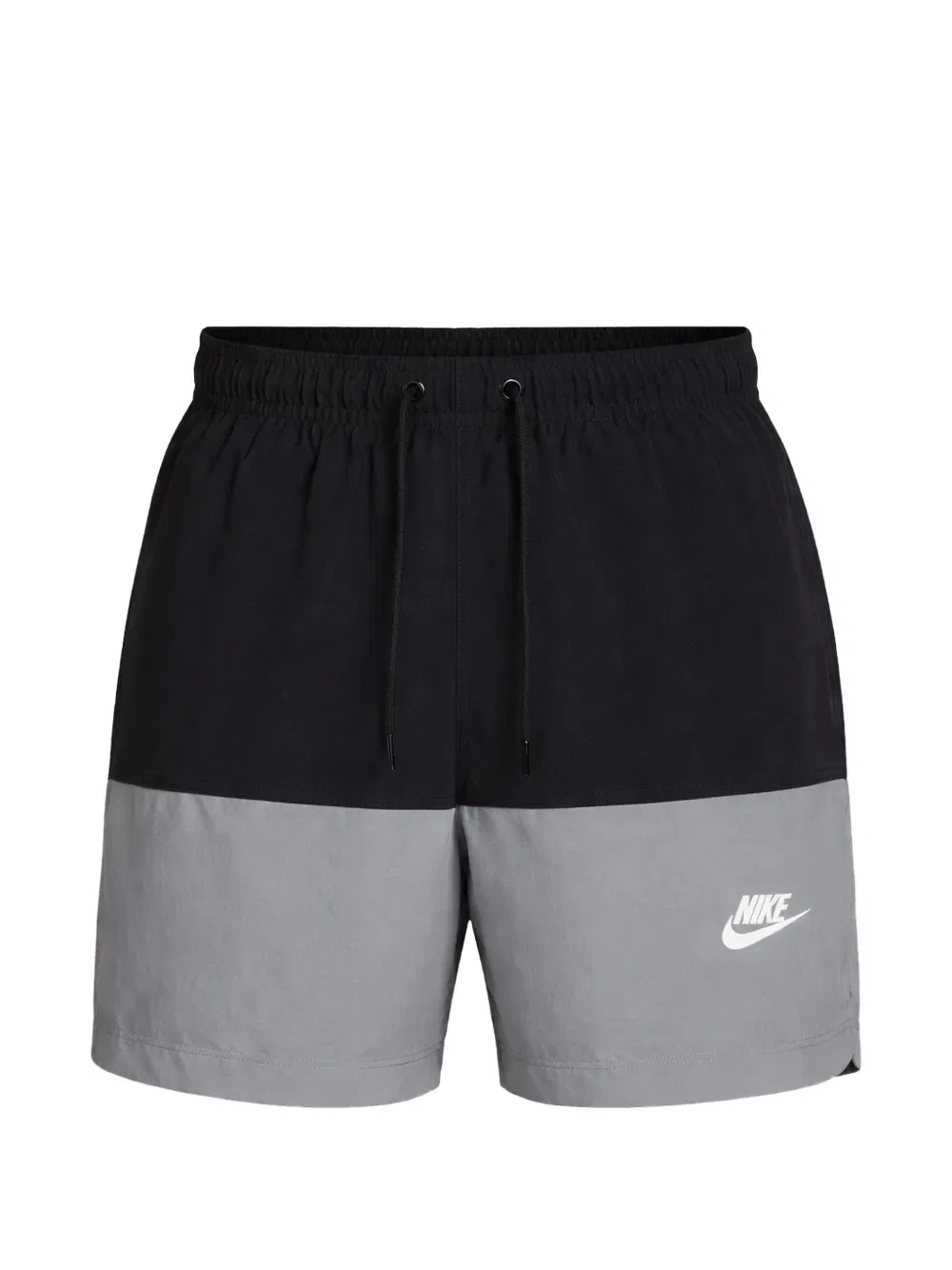 Тканые шорты с цветовыми блоками Nike, черный