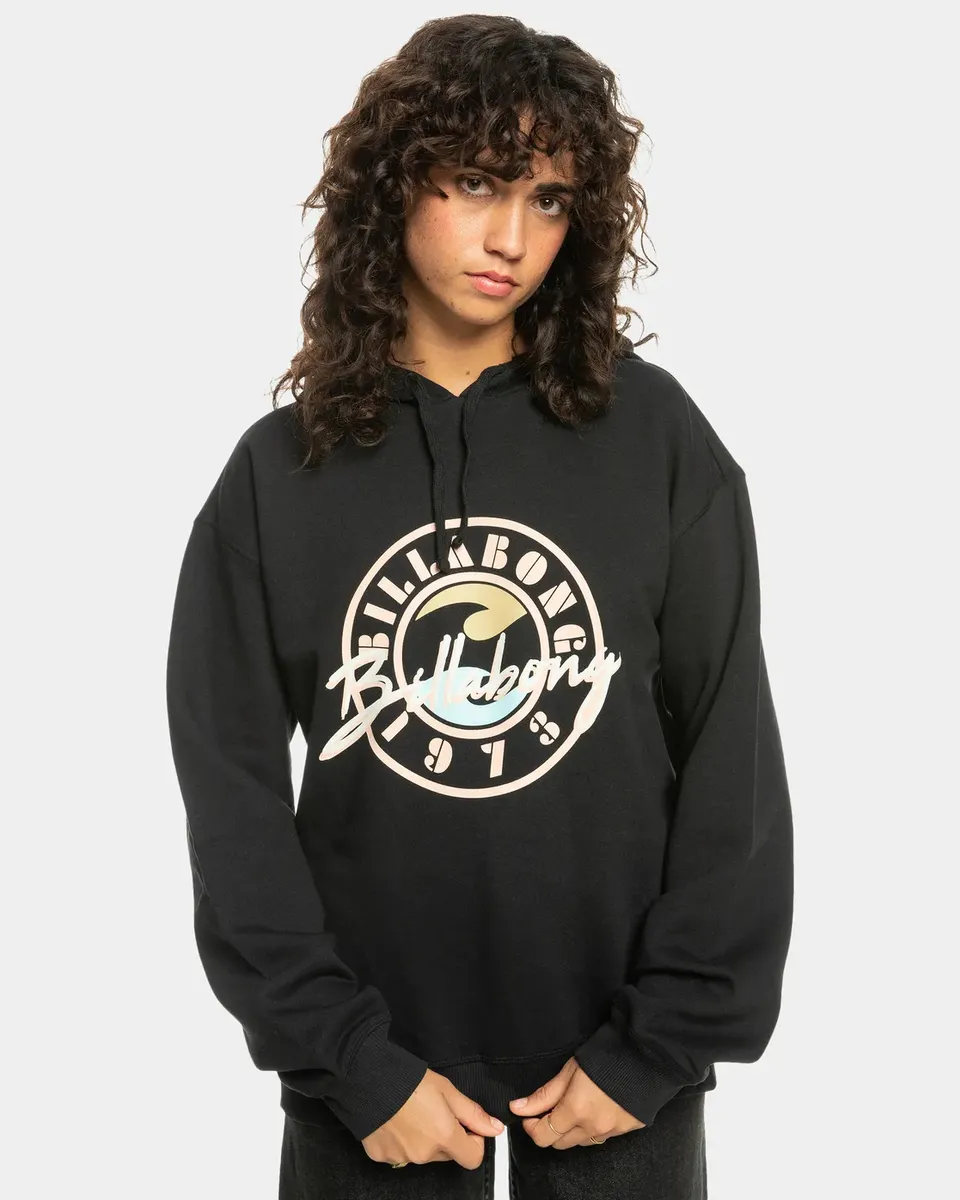 

Толстовка Billabong с капюшоном "Del Mar", черный