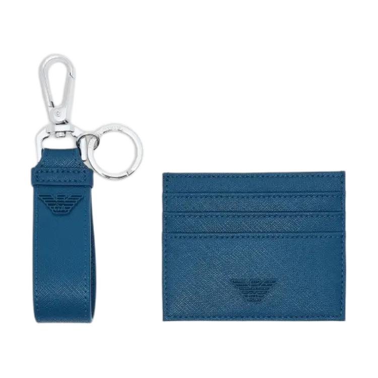 

EMPORIO ARMANI Комплект PU Polyurethane для мужчин Dusk Blue